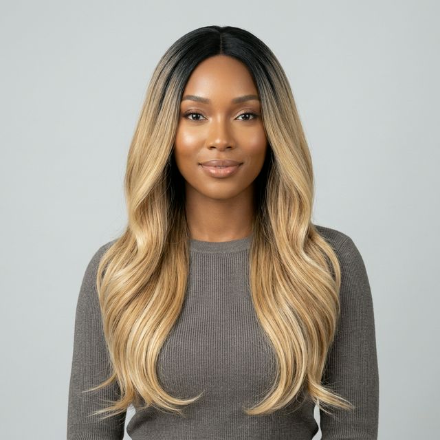Ombré Glam Highlight Wig